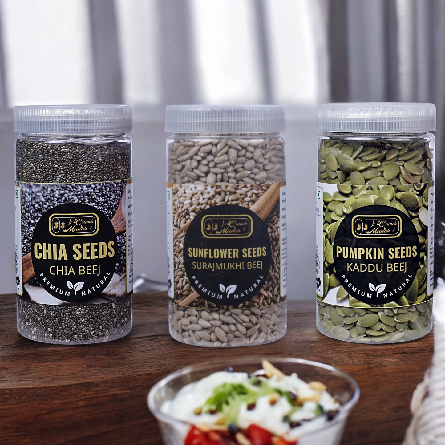 CHIA | SUNFLOWER | PUMPKIN SEEDS COMBO