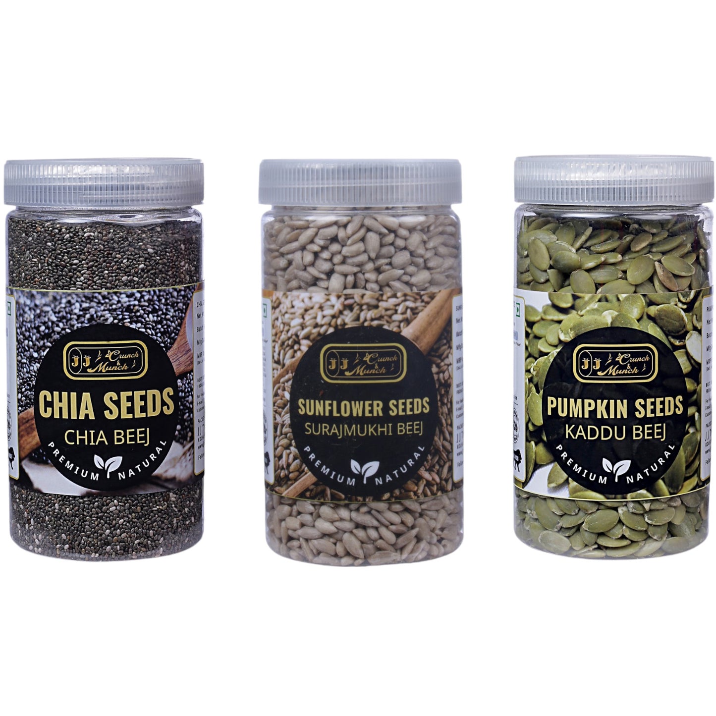 CHIA | SUNFLOWER | PUMPKIN SEEDS COMBO