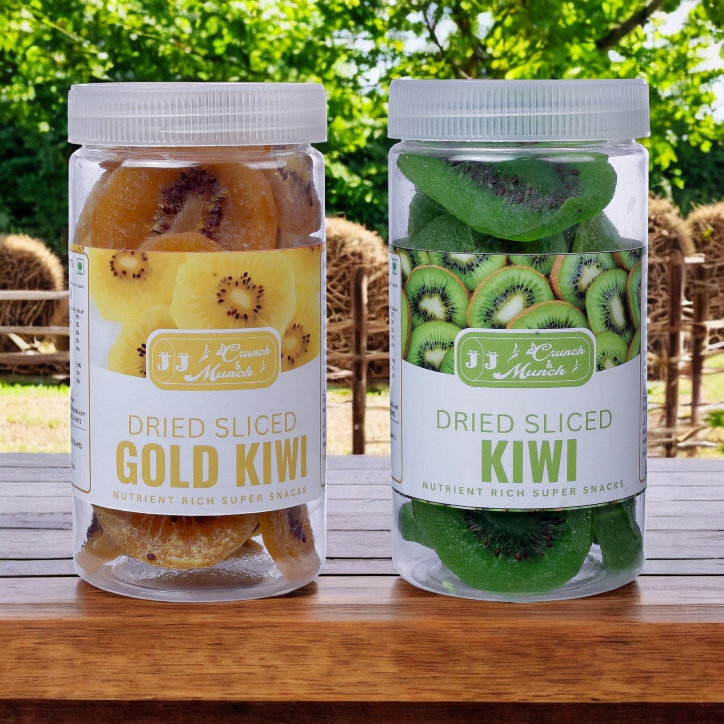 Dried Green & Gold Kiwi Combo