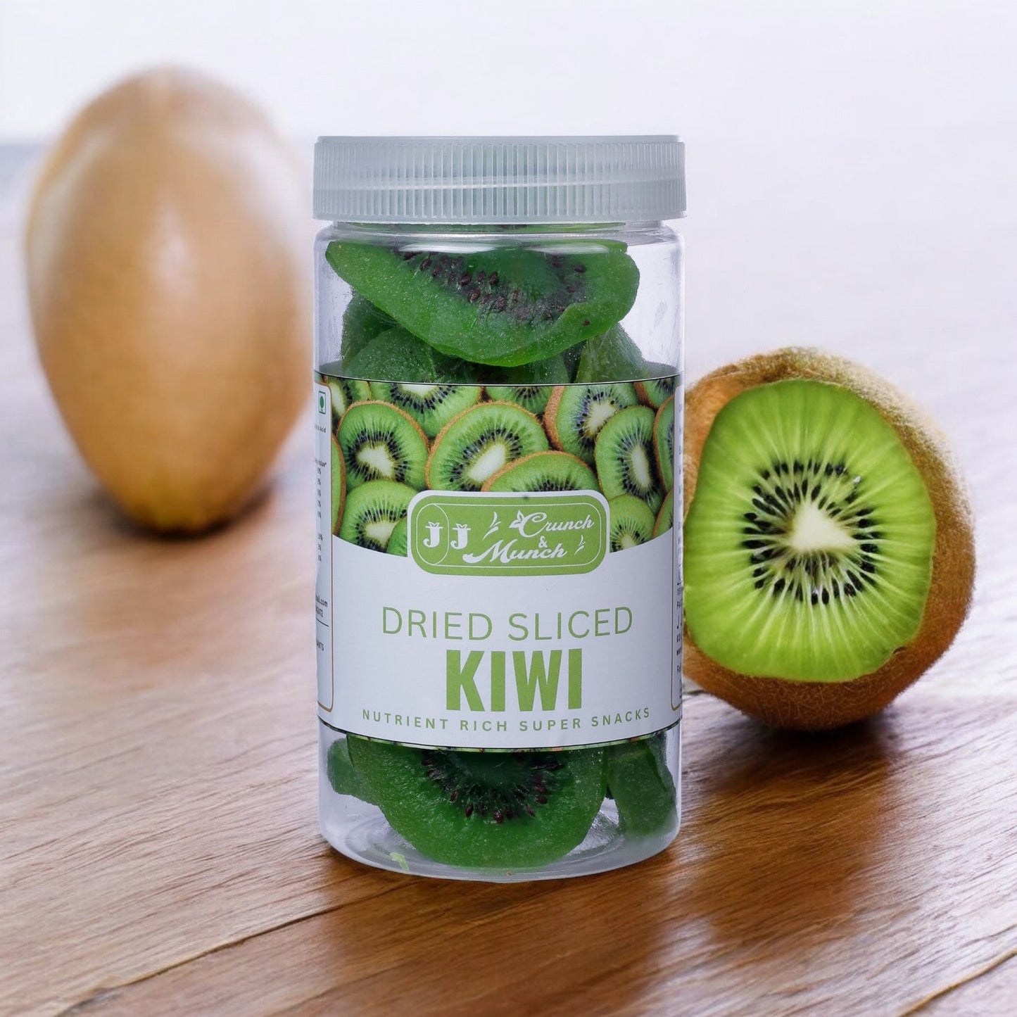 Premium Dried Green Kiwi Slices