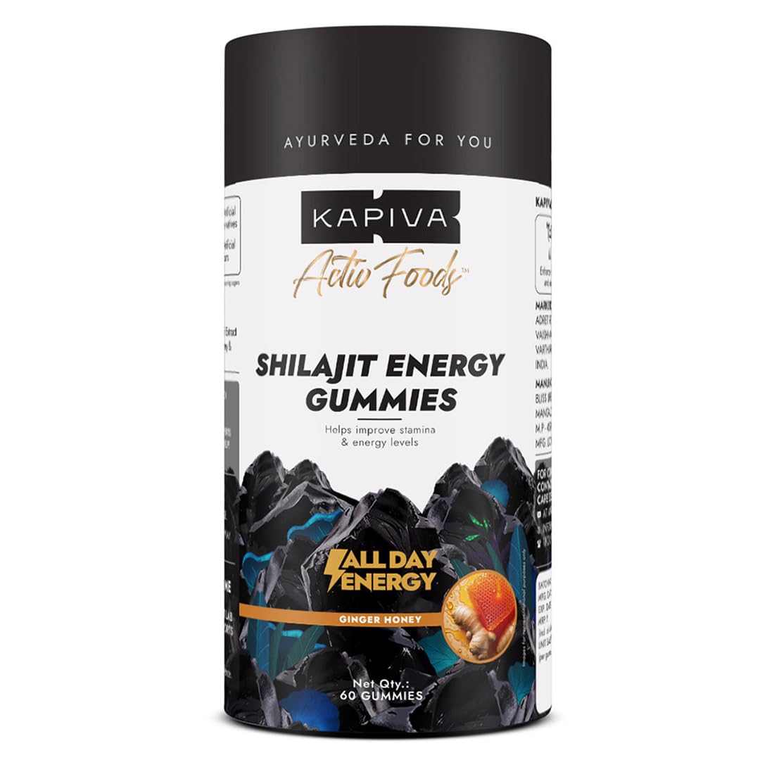Kapiva Himalayan Shilajit/Shilajeet Gummies 60