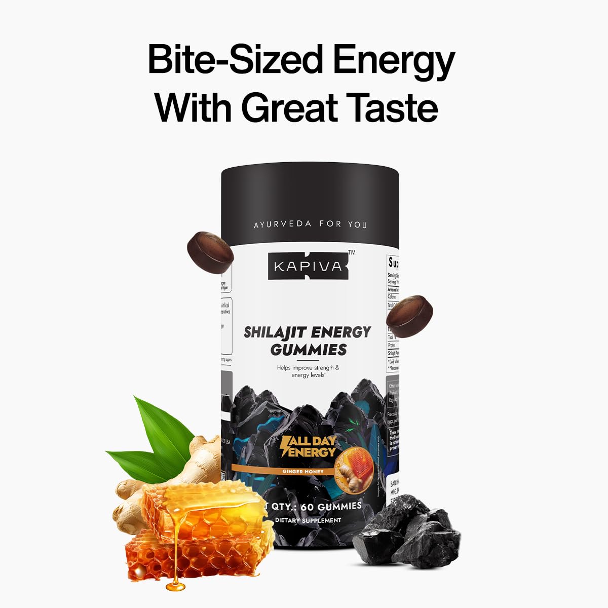 Kapiva Himalayan Shilajit/Shilajeet Gummies 60