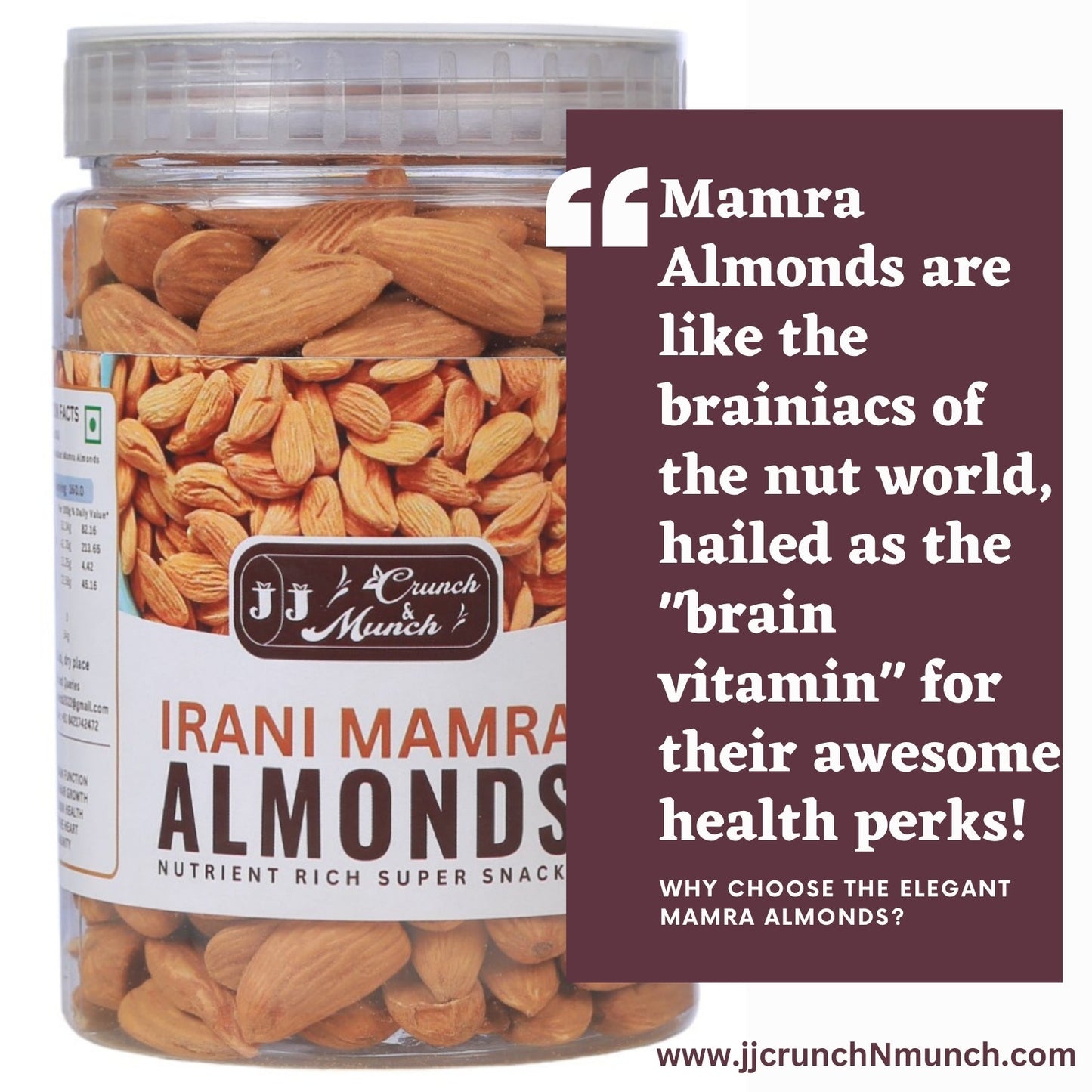 Premium Almonds | Mamra Badam Giri