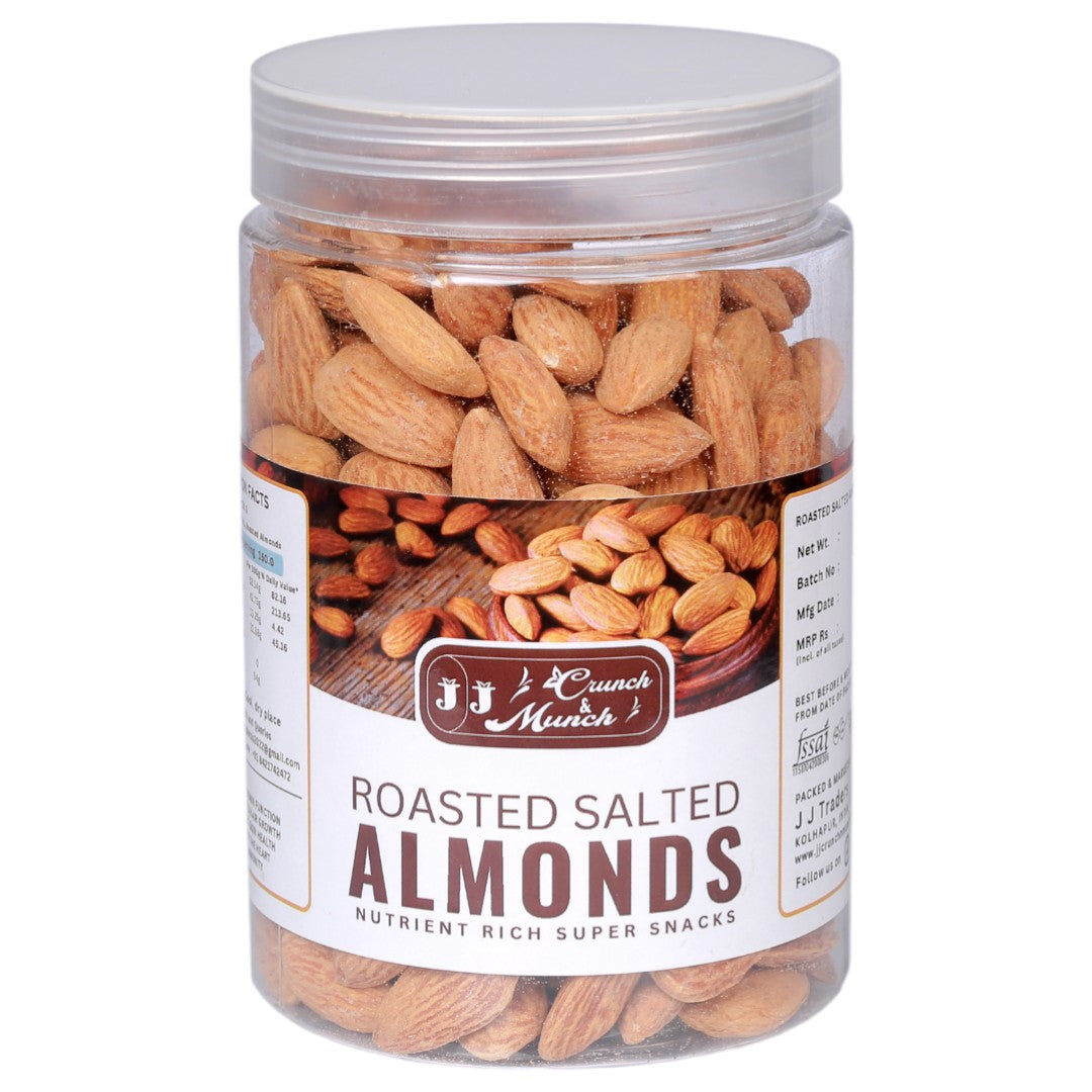 Roasted Almonds with Himlayan Pink Salt