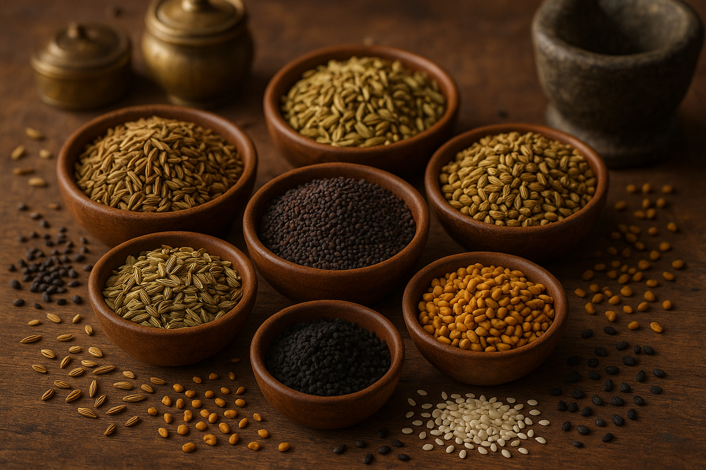 Digestive Super Seeds Combo – Ajwain, Methi & Saunf