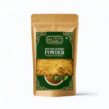 Organic Karela Powder (Bitter Gourd) 70 Gram – Momordica Charantia | 100% Natural Additive-Free Herbal Powder | Kitchen & Culinary Use