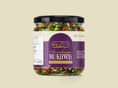 JJ Crunch & Munch Bombaiya Mukhwas – Premium Traditional Indian Digestive After-Meal Freshener