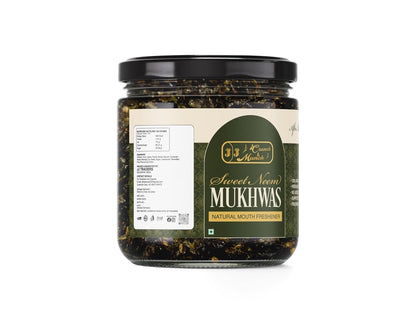 J J Crunch N Munch Sweet Neem Mukhwas, Natural Mouth Freshener, 100% Natural Ingredients, No Added Preservatives