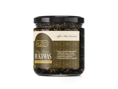 J J Crunch N Munch Dry Paan Mukhwas, Natural Mouth Freshener, 100% Natural Ingredients, No Added Preservatives