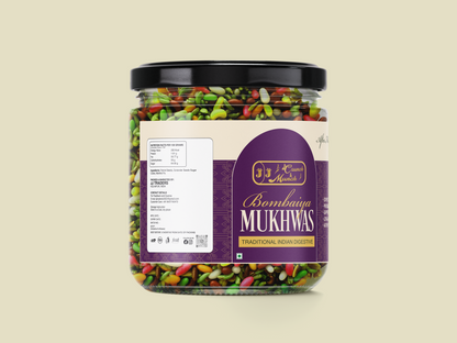 JJ Crunch & Munch Bombaiya Mukhwas – Premium Traditional Indian Digestive After-Meal Freshener
