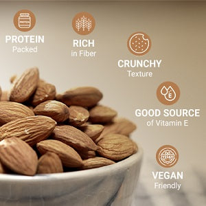 Roasted Almonds  with Himlayan Pink Salt