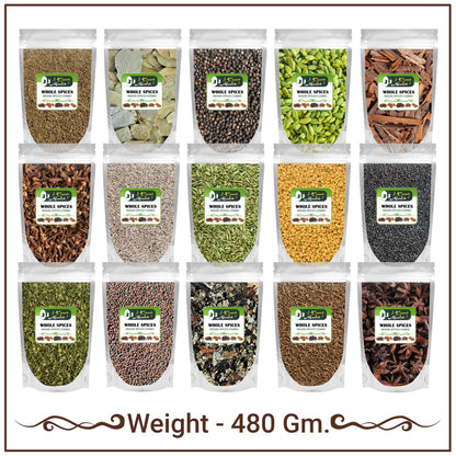Natural Whole Spices