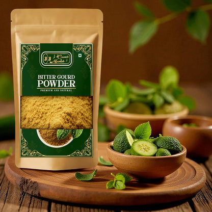 Organic Karela Powder (Bitter Gourd) 70 Gram – Momordica Charantia | 100% Natural Additive-Free Herbal Powder | Kitchen & Culinary Use
