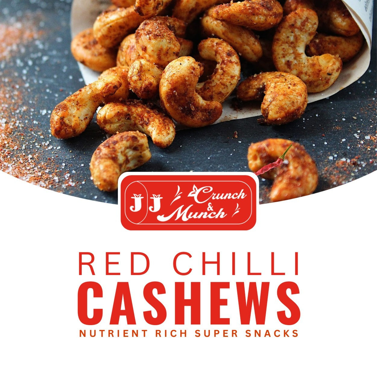 Red Chili Masala Cashews
