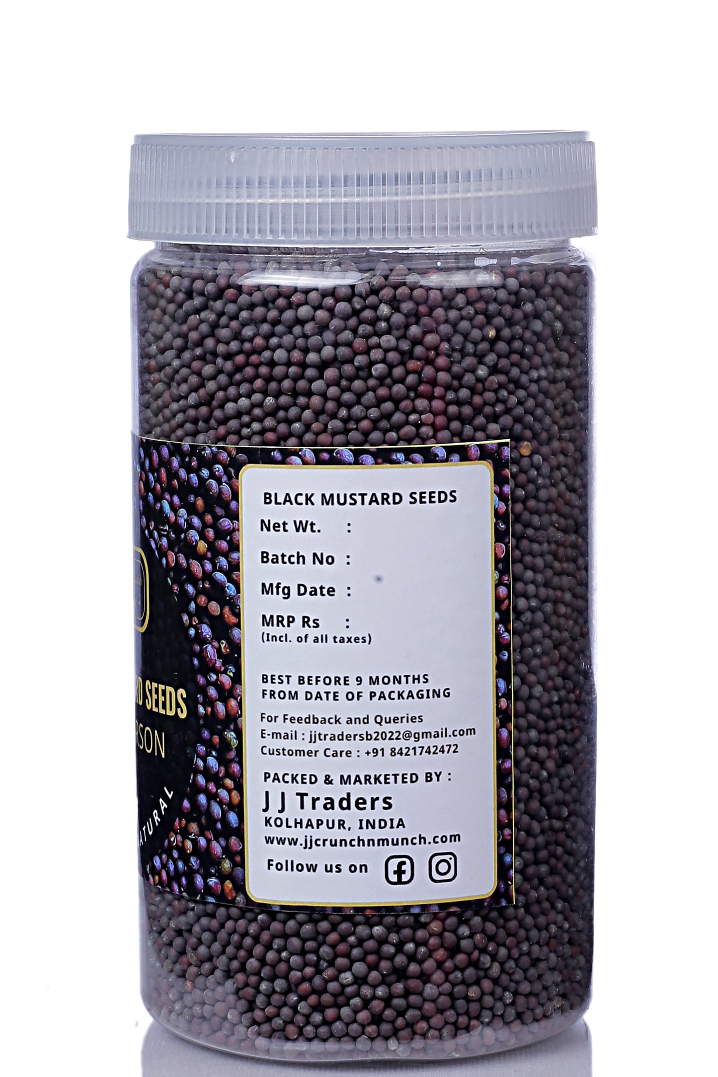 Home Essential Combo - Cumin, Sesame, and Mustard Seeds for Everyday Cooking