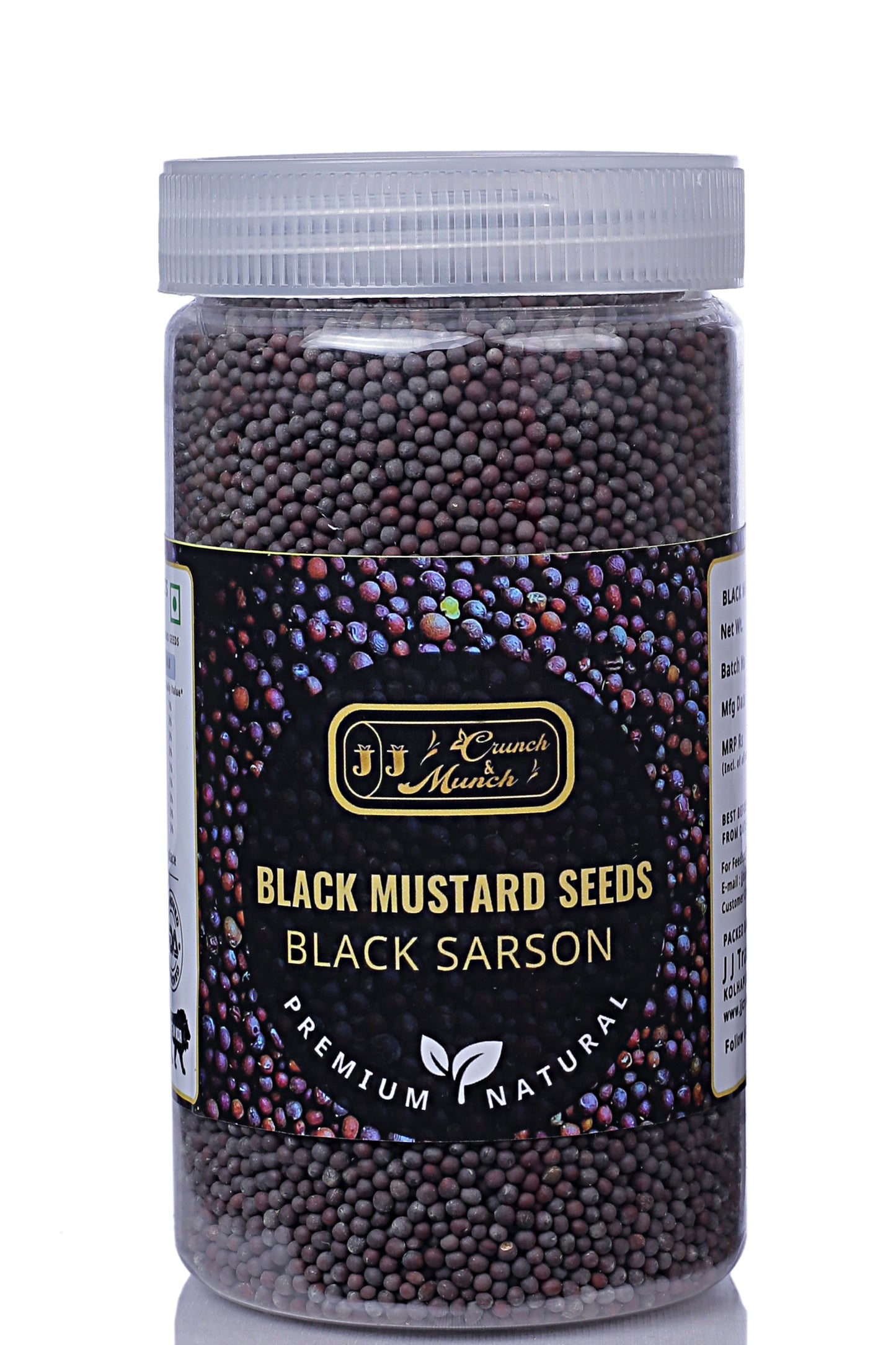 Home Essential Combo - Cumin, Sesame, and Mustard Seeds for Everyday Cooking