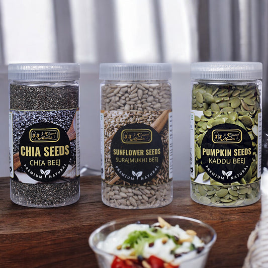 CHIA | SUNFLOWER | PUMPKIN SEEDS COMBO