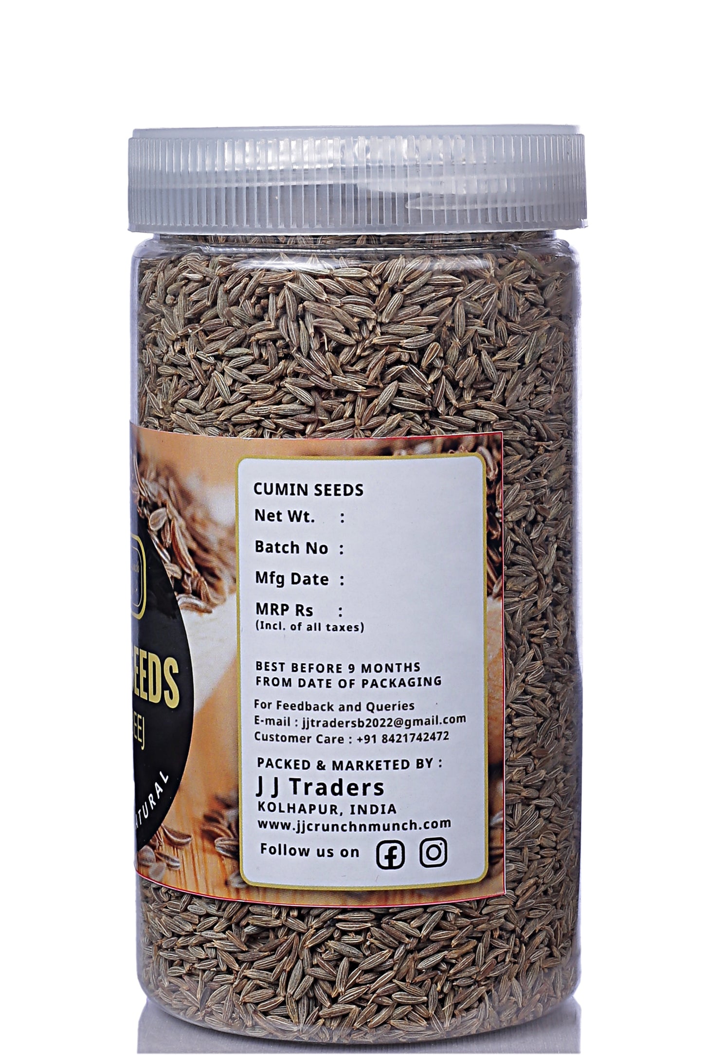 Home Essential Combo - Cumin, Sesame, and Mustard Seeds for Everyday Cooking