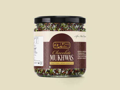 JJ Crunch & Munch Chocolate Mukhwas – Premium Traditional Indian Digestive After-Meal Freshener
