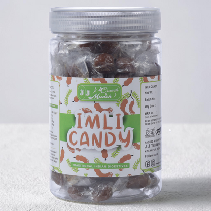 Imli Toffee Tamarind Sugar Candy Brown Sweet & Tangy Indian Candy Traditional Imli Treat Chewy Tamarind Confection Natural Flavor Snack for Kids & Adults