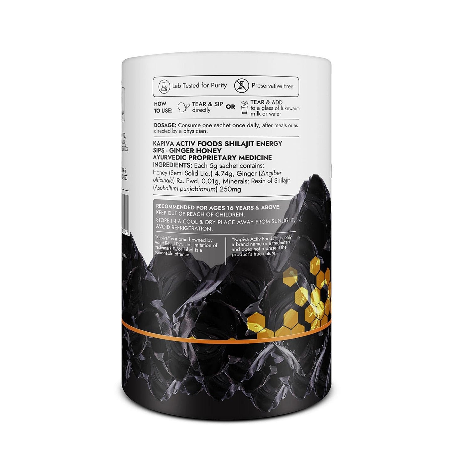 Shilajit Energy Sips