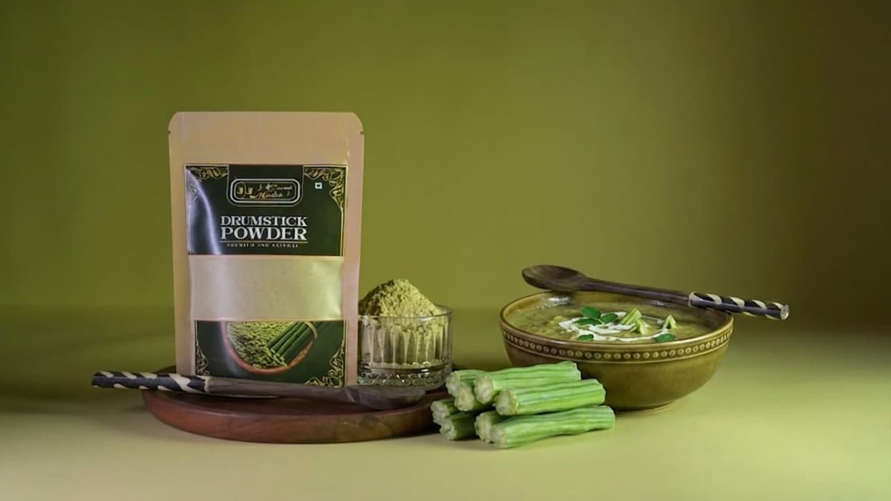 Pure Drumstick Powder 70G| A Superfood Boost of Calcium, Iron & Antioxidants | Non-GMO & Gluten-Free
