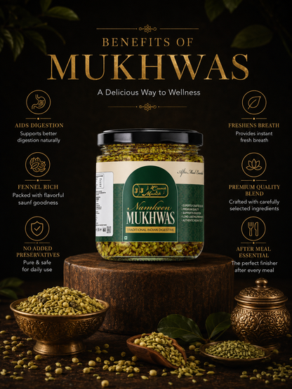 JJ Crunch & Munch Namkeen Mukhwas – Premium Traditional Indian Digestive & After-Meal Freshener