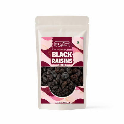 JJ Crunch & Munch Premium Seeded Black Raisins – Natural & Healthy Energy Boost