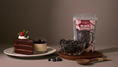 JJ Crunch & Munch Premium Seeded Black Raisins – Natural & Healthy Energy Boost