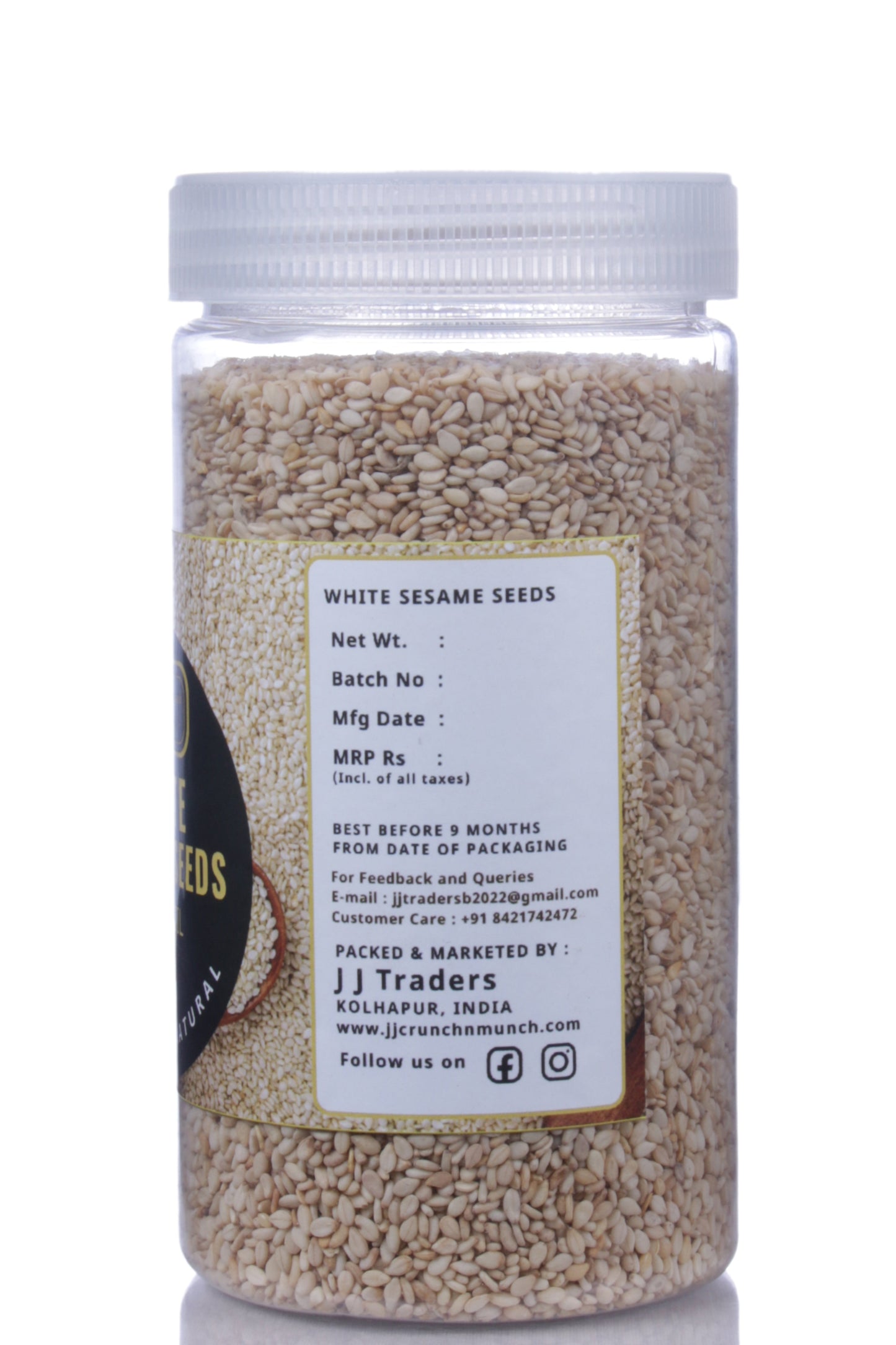 Home Essential Combo - Cumin, Sesame, and Mustard Seeds for Everyday Cooking